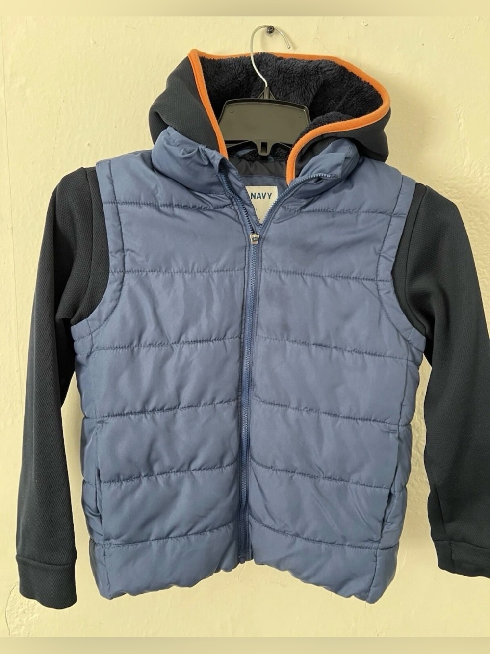 Old Navy Boys Medium Size 8 Zip Up Hoodie Jacket